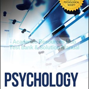 Test Bank For Psychology By Graham C. Davey, ISBN 9781118935590