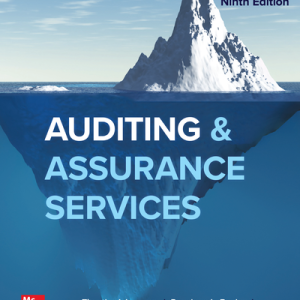 Auditing & Assurance Services 4th Edition By William F. Messier Jr, Steven M. Glover, Douglas F. Prawitt, Naomi Paisley, Gregory Springate Test bank