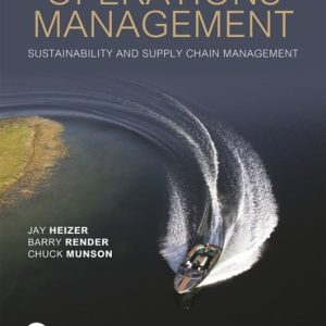 Operations Management Sustainability and Supply Chain Management, 14th edition Jay Heizer , Chuck Munson 2023 Test Bank.
