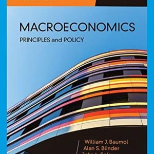 Macroeconomics Principles And Policy 14th Edition By Baumol