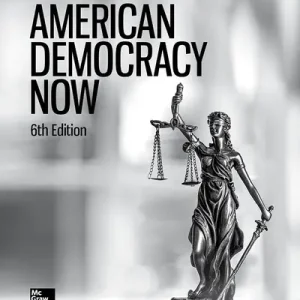 American Democracy Now, 6e Brigid Harrison Jean Harris, 2019 Test Bank