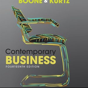 Business 1e Edition by Boone Kurtz Instructor solution manual