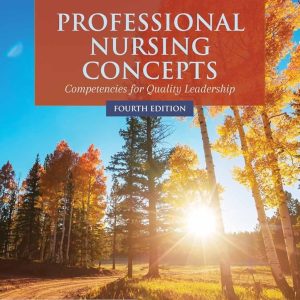 Professional Nursing Concepts Competencies for Quality Leadership Fourth Edition Anita Finkelman Test bank.