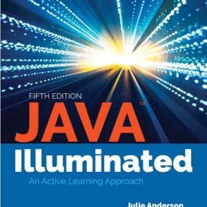 Java Illuminated Fifth Edition Julie Anderson Test bank.