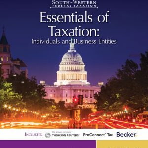 South-Western Federal Taxation 2023 Essentials of Taxation Individuals and Business Entities 26th Edition Annette Nellen Test bank