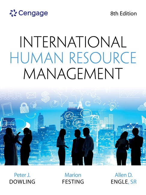 International Human Resource Management 8th Edition by Peter Dowling Test bank